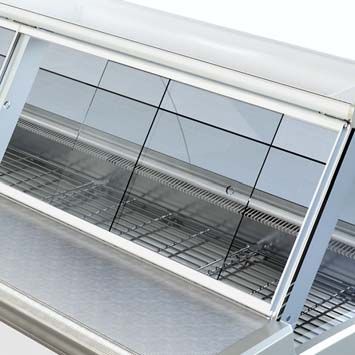 Fermeture plexi pour vitrine réfrigérée AMALIA 3750D
