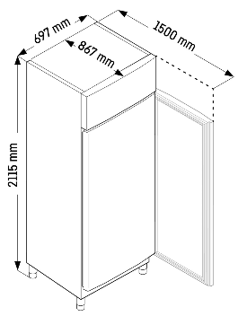 Armoire réfrigérée Liebherr BRPvg6501