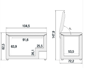 Diepvrieskist Liebherr CFe 1870