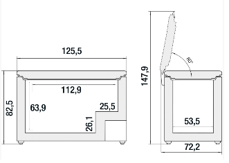 Congélateur coffre Liebher CFe 2080