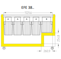 Congélateur coffre Liebherr EFE3852 blanc