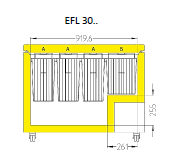 Panier supplémentaire pour coffre congélateur EFL3055