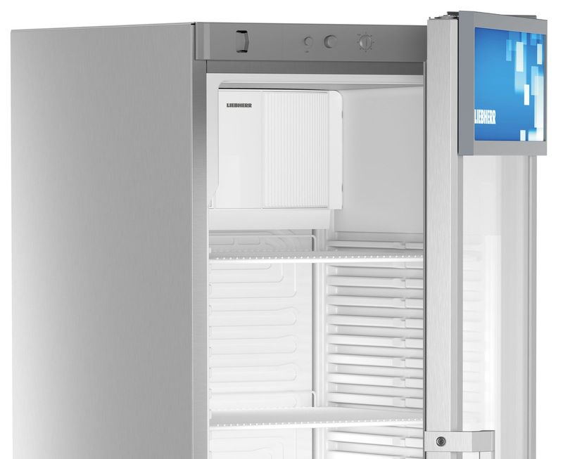 Displaykoelkast Liebherr FKDV 4513 staalgrijs