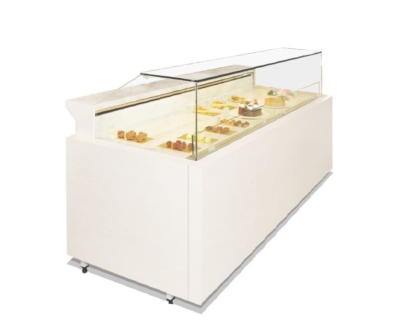 Koeltoonbank chocolade LUCIA LRSCH950