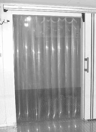 Vast strokengordijn frigo STV 1990x3080mm