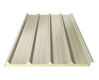 Panneaux de toiture NCN 4 ISO 100 mm longueur 2600 mm-RAL9010