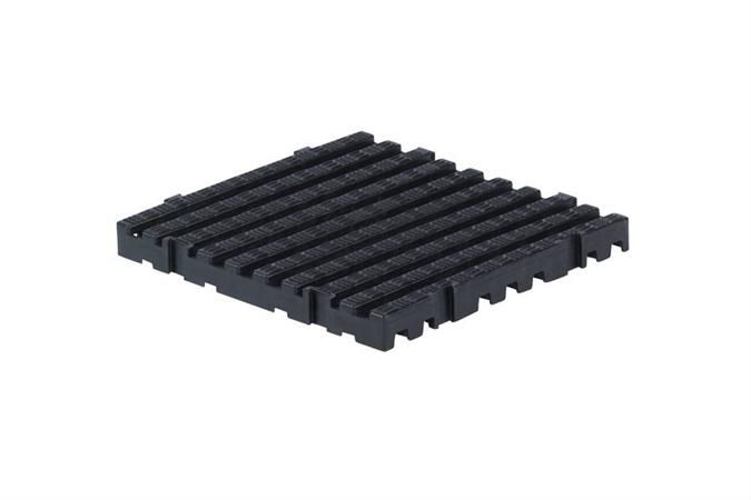 Antislip vloertegel 500x500 zwart (915)