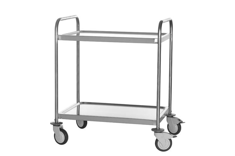 Chariot de service 2 niveaux 800x580mm CRT400