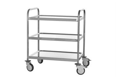 Chariot de service 3 niveaux 1070x740mm CRT403