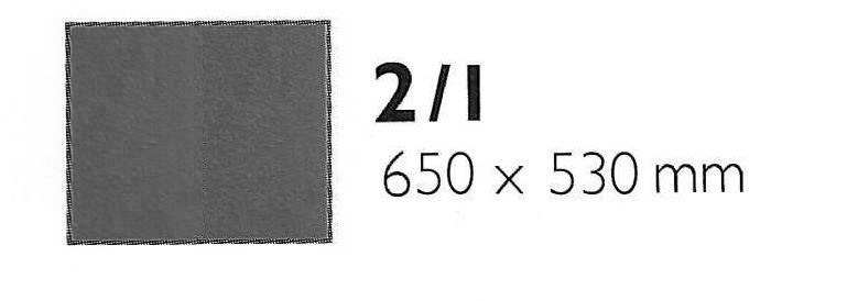 Bac gastro inox 650x530x200mm GN 2/1