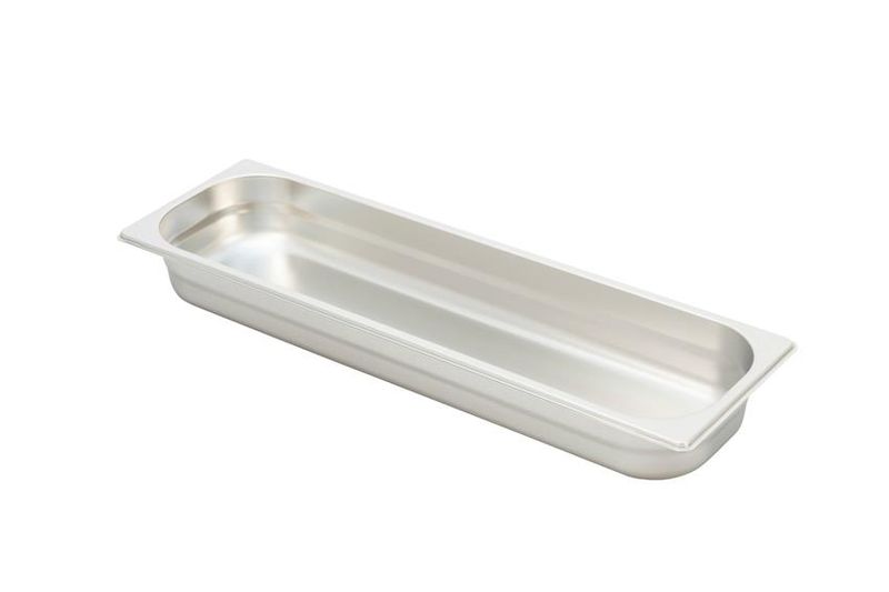 Bac gastro inox 530x162x65mm GN 2/4