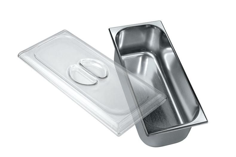 Bac à glace en inox 360x165x70mm 3L