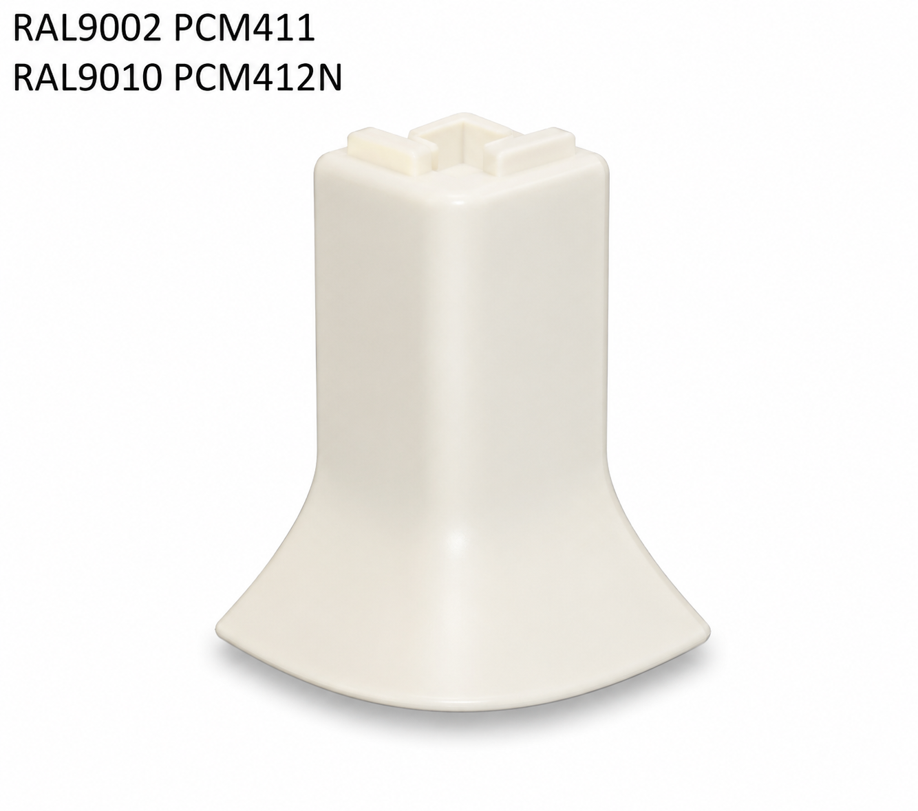 Plinthe PVC - coin extérieur
