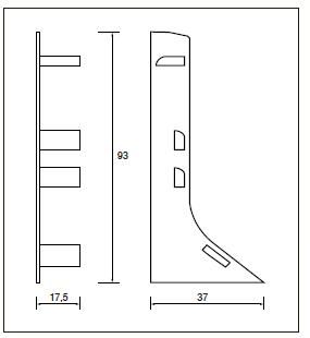 Plint PVC eindstuk