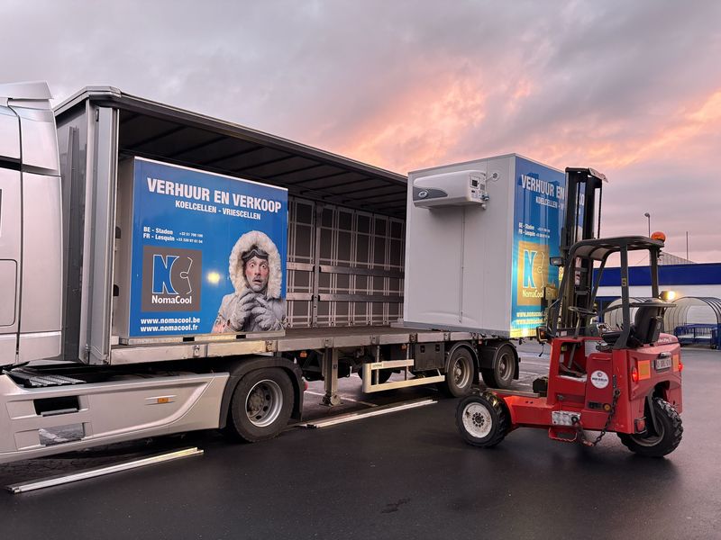 Verhuur koelcel/diepvriescel 01 maand