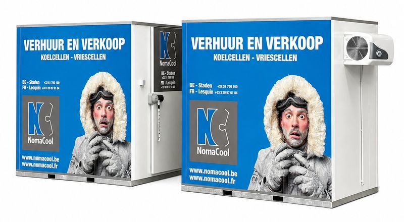 Verhuur koelcel 8,6 m³ - 801 voor 1 weekend