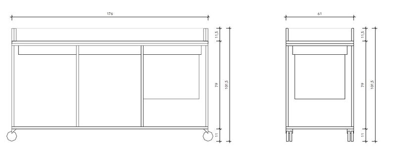 Huur coldplate 5 x GN 1/1 (LOCVCOL511)