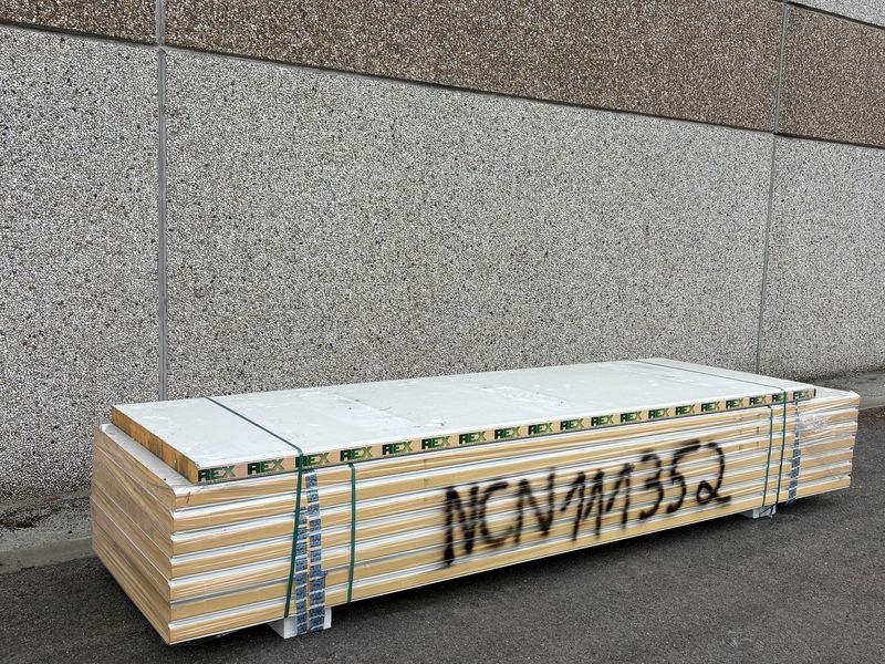 Panneaux sandwich 80 mm 7 x 4000 + 1 x 3500 mm (NCN111352)