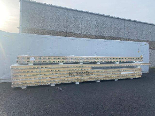 Panneaux isolants 170 mm 1 longueur 9900 + 1 x 9000 + 6 x 8000 + 1 x 4000 mm (NCS111501)