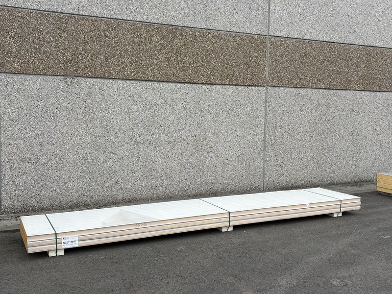 Sandwichpanelen 80 mm 3 lengtes 6000 mm  (NCS112016)
