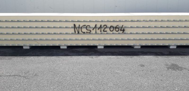 Panneaux isolants 200 mm 5 longueurs 8000 mm (NCS112064)