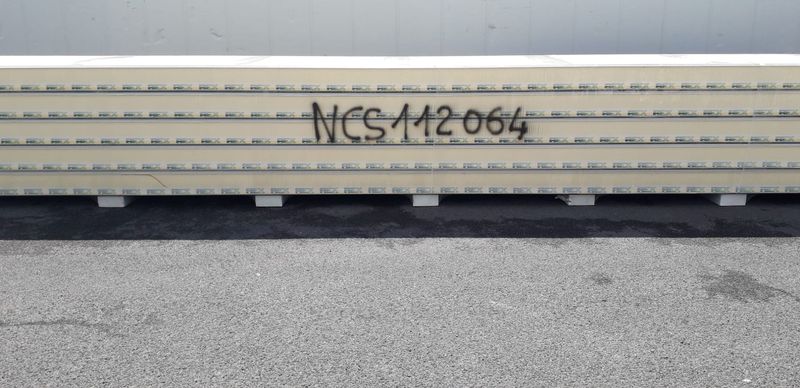 Sandwichpanelen 200 mm 5 lengtes 8000 mm  (NCS112064)