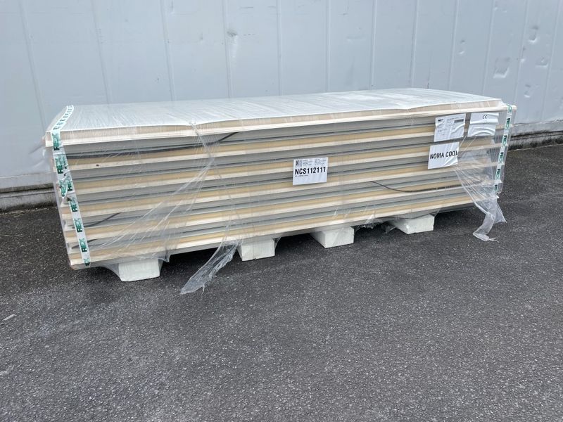 Isolatie dakpanelen DAK3/40 mm RAL 1015 / 9002 - 12 lengtes 2680 mm (NCS112111)