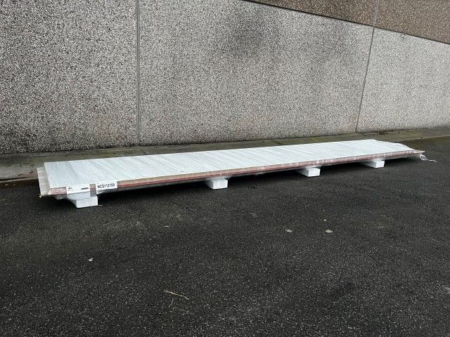 Panneaux de toiture DAK4/60mm RAL 8012 - 1 longueur 6100 + 1 x 5835 mm (NCS112159)