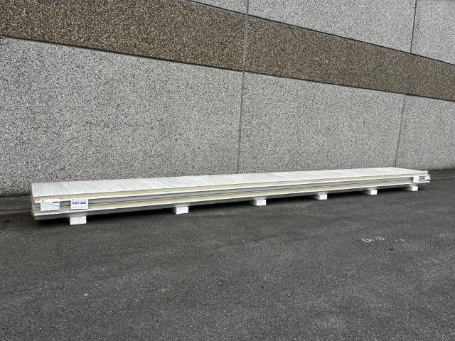 Isolatie dakpanelen DAK 3 / 30 mm RAL 9002 - 4 lengtes 8450 mm (NCS112202)