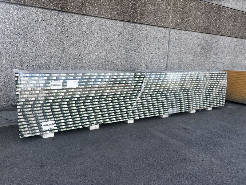 Sandwichpanelen 60 mm 19 lengtes 6000 mm  (NCS112538)