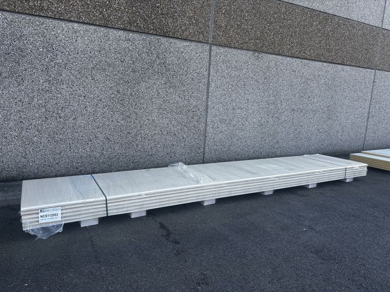 Sandwichpanelen 40 mm 6 lengtes 6000 mm  (NCS112553)