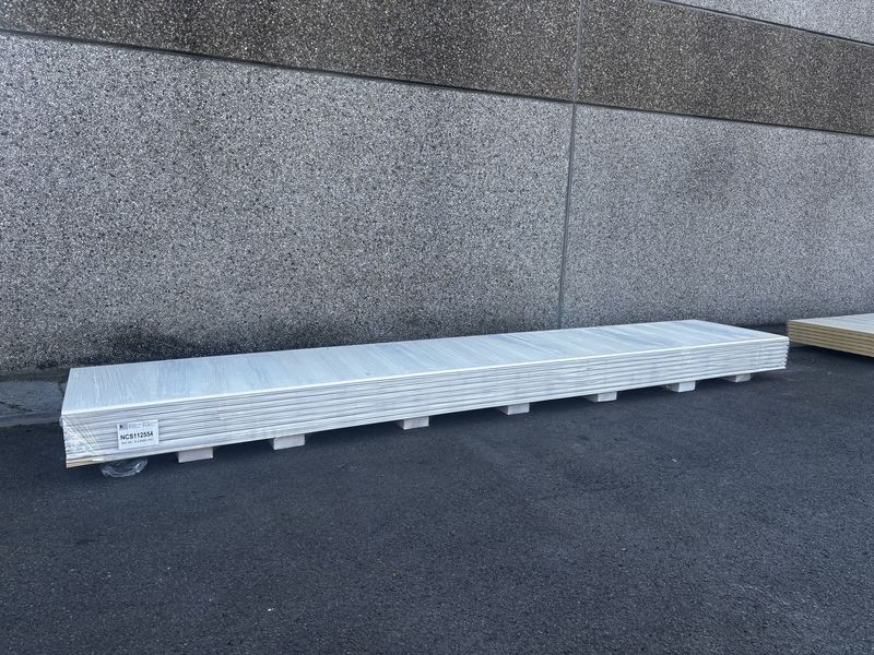 Sandwichpanelen 40 mm 8 lengtes 6000 mm  (NCS112554)