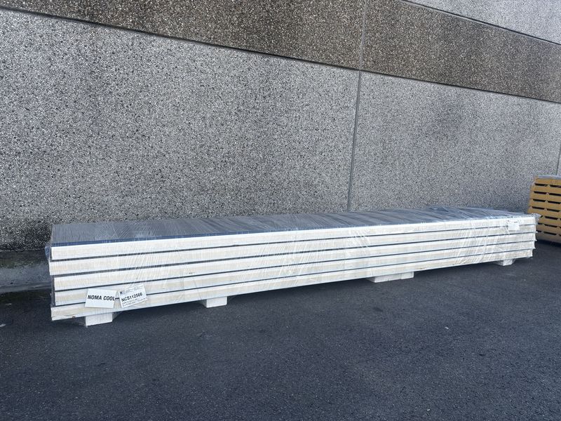 Isolatie dakpanelen ECO DAK4/80  mm RAL 7016 - 5 lengtes 6100 mm (NCS112566)