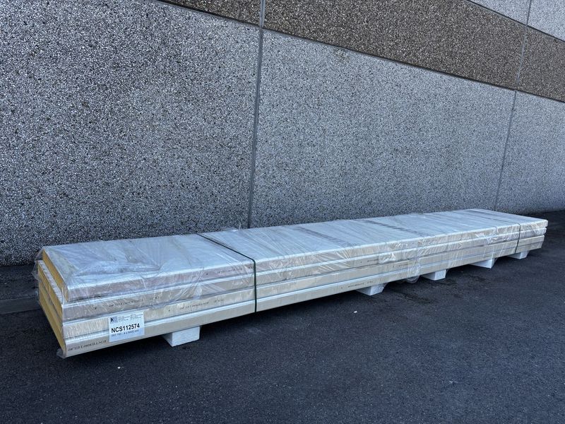 Sandwichpanelen 100 mm 4 lengtes 6000 mm (NCS112574)