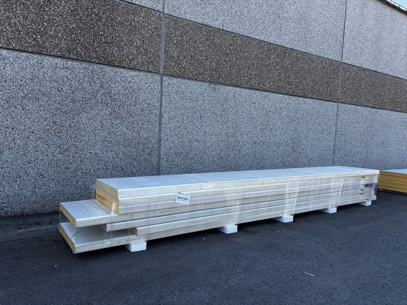 Sandwichpanelen 100 mm 7 lengtes 5800 mm (NCS112575)