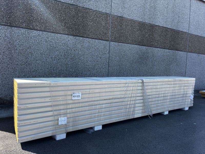 Sandwichpanelen 100 mm 11 lengtes 6000 mm (NCS112576)
