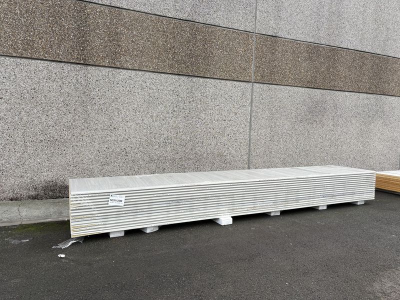 Sandwichpanelen 40 mm 15 lengtes 6000 mm  (NCS112588)