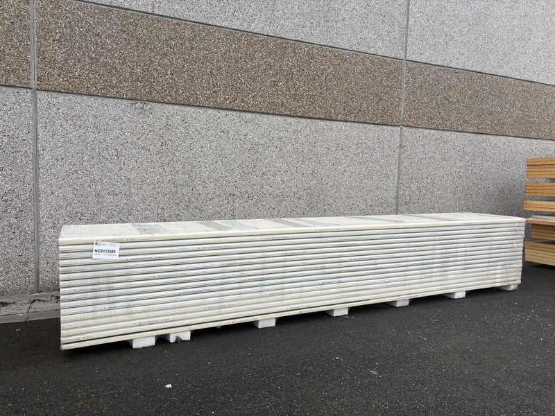 Panneaux isolants 60 mm 16 longueurs 6000 mm (NCS112589)