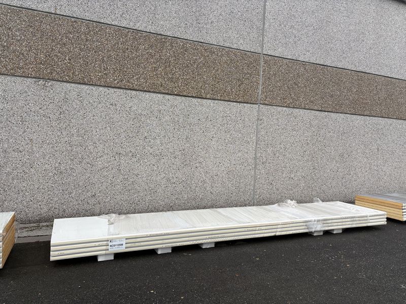 Sandwichpanelen 60 mm 4 lengtes 6000 mm (NCS112598)