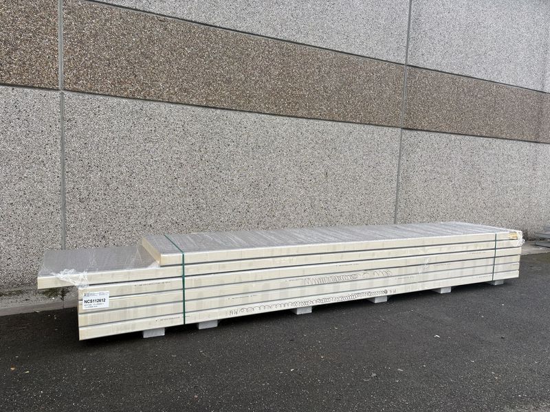 Sandwichpanelen 120 mm 5 x 6000 + 1 x 5300 mm (NCS112612)