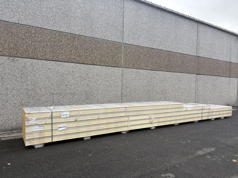 Sandwichpanelen 170 mm 3 x 9900 + 1 x 8000 + 1 x 6000 mm  (NCS112616)