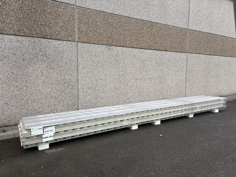 Panneaux de toiture DAK3 60 mm RAL 9006 - 5 longueurs 7300 mm (NCS112617)