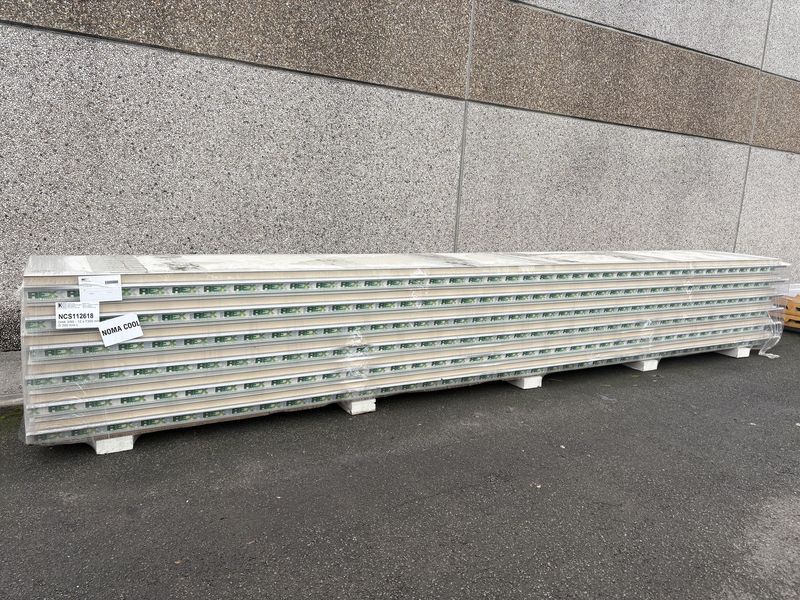 Panneaux de toiture DAK3 60 mm RAL 9006 - 12 longueurs 7300 mm (NCS112618)