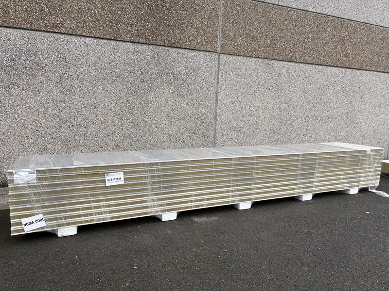 Panneaux isolants Laine de roche 80 mm 9 longueurs 6000 mm (NCS112624)