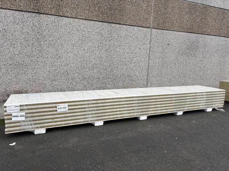 Panneaux isolants Laine de roche 80 mm 7 longueurs 6000 mm (NCS112625)