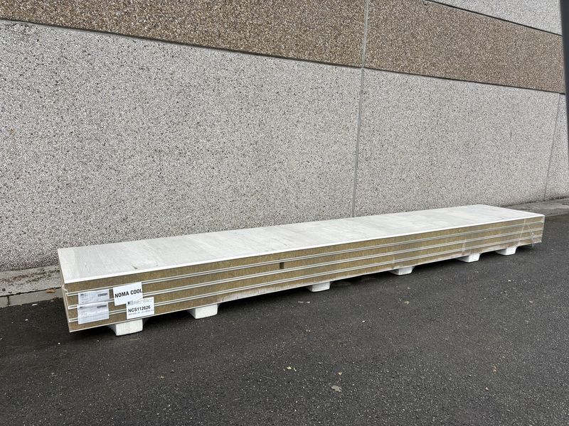 Sandwichpanelen Rotswol 100 mm 4 lengtes 6000 mm  (NCS112626)