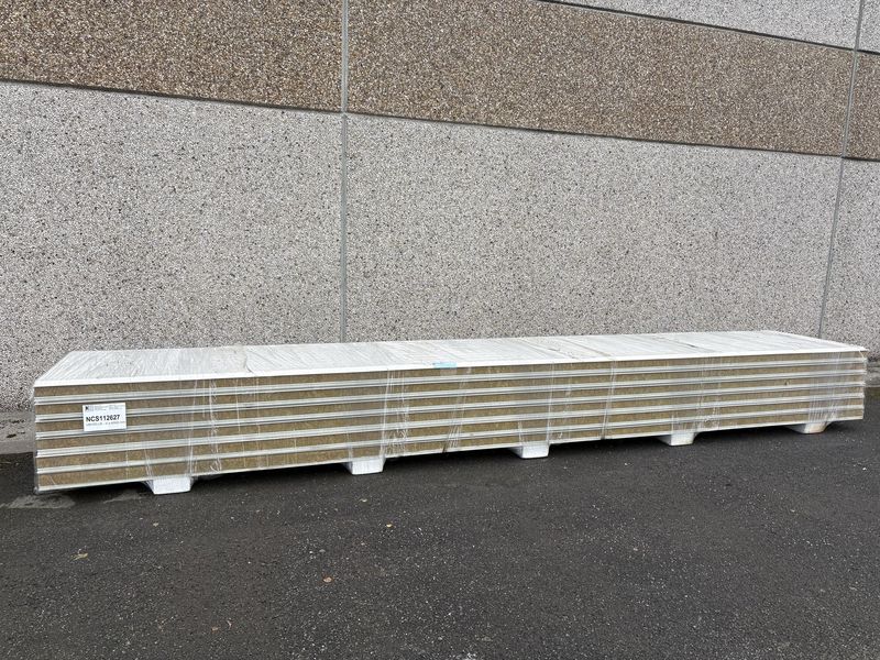 Sandwichpanelen Rotswol VB 100 mm 6 lengtes 6000 mm  (NCS112627)