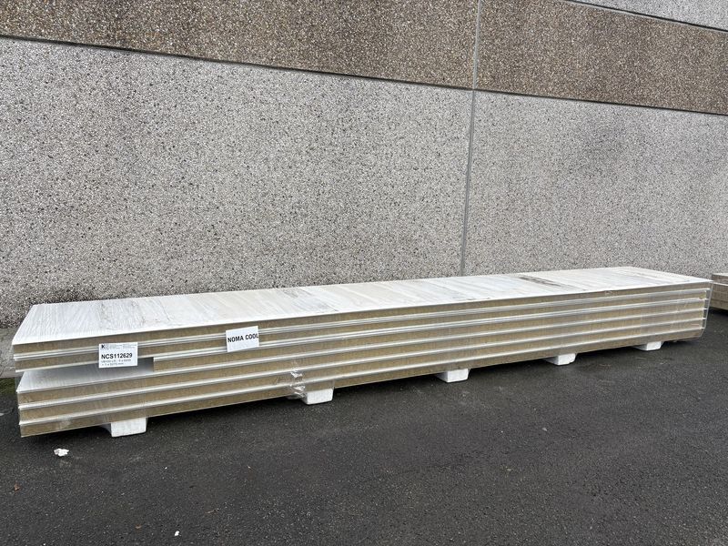 Sandwichpanelen Rotswol VB 100 mm 5 x 6000 + 1 x 5270 mm  (NCS112629)