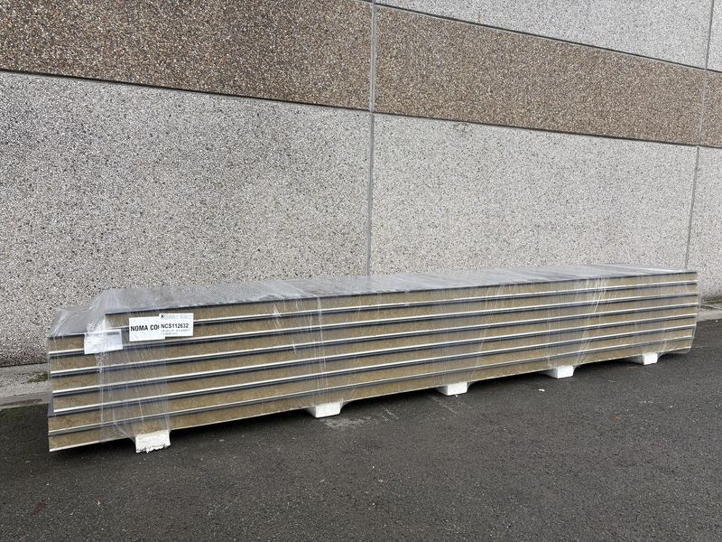 Panneaux isolant Laine de roche FC 120 mm 6 x 6000 + 1 x 5690 mm (NCS112632)