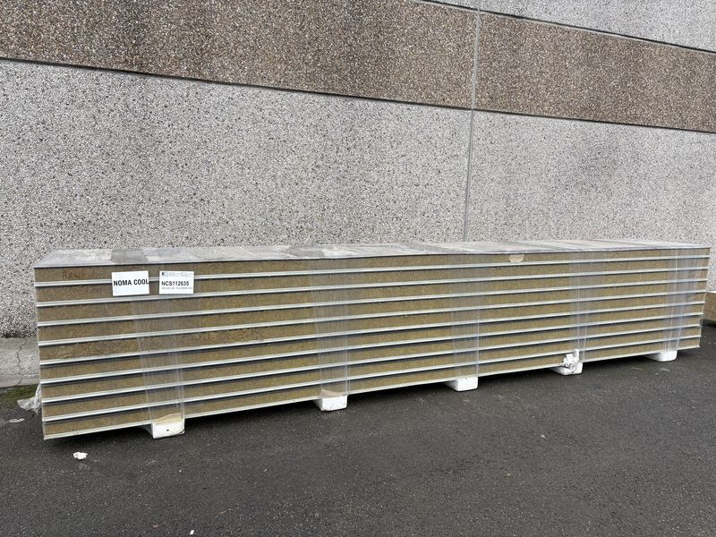 Sandwichpanelen Rotswol VB 120 mm 9 lengtes 6000 mm (NCS112635)